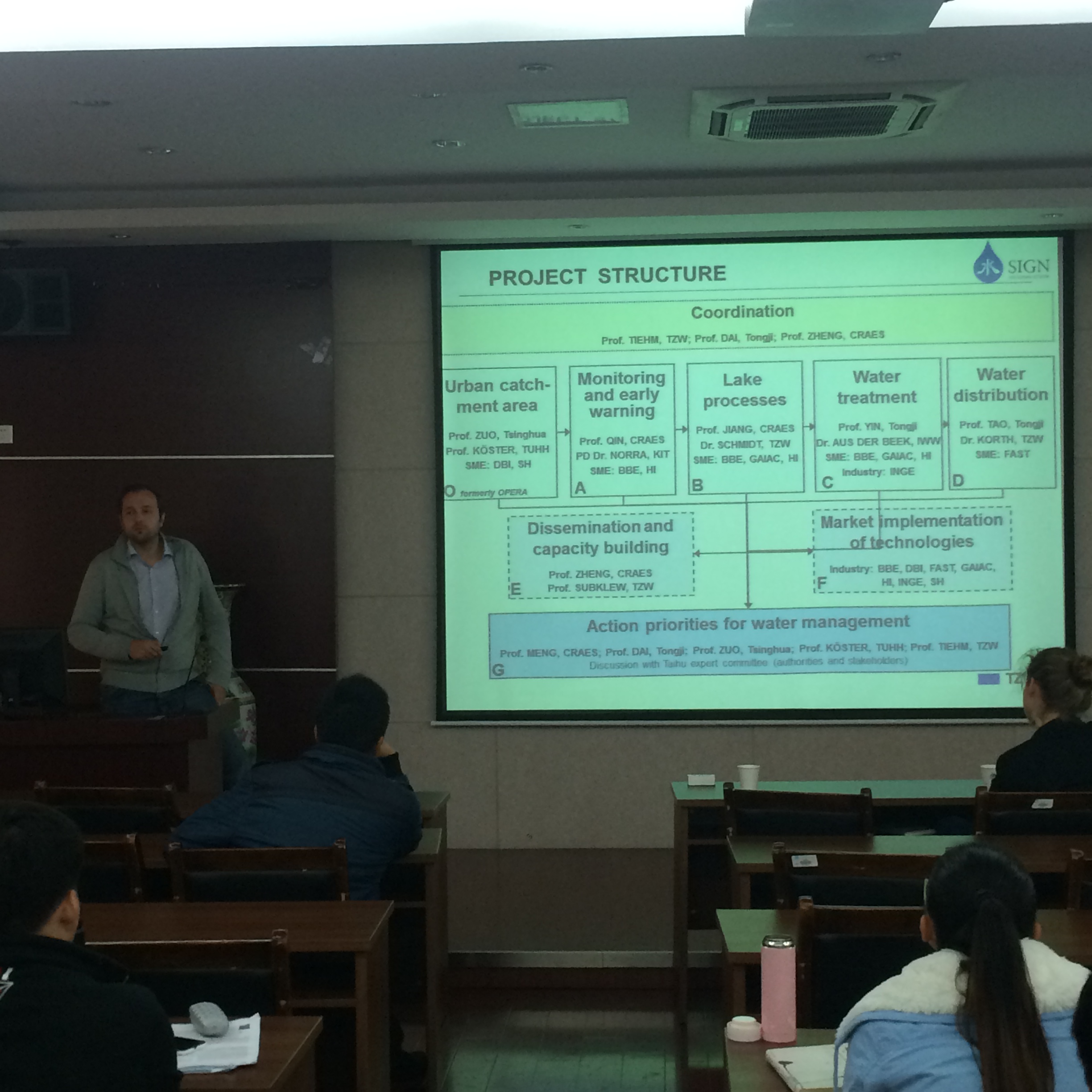 德国流域研究专家Tim van der Beek博士和Charlotte Schaefer博士来我院开展学术交流