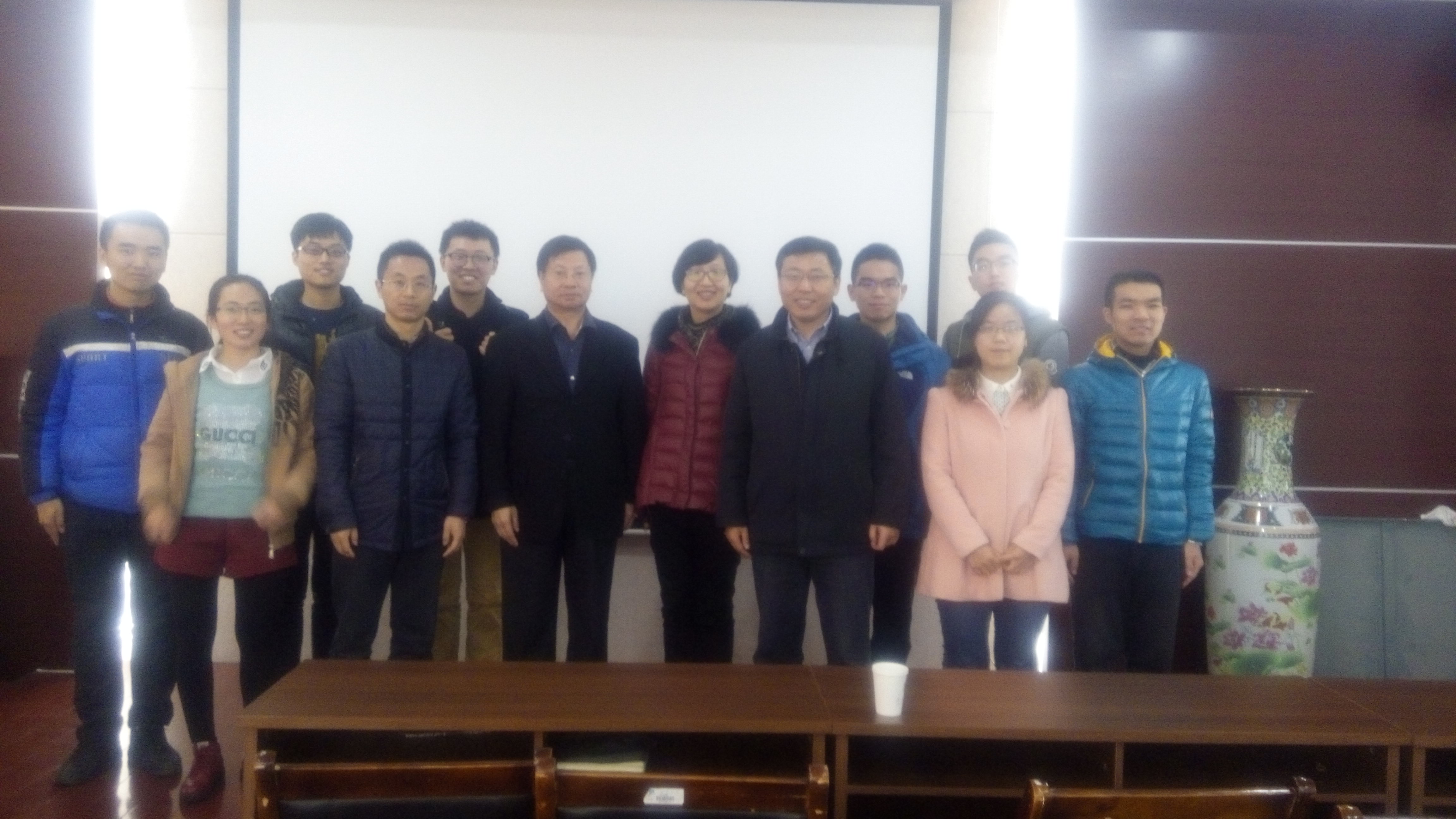 浙江大学建筑工程学院徐世烺教授来我院开展学术交流