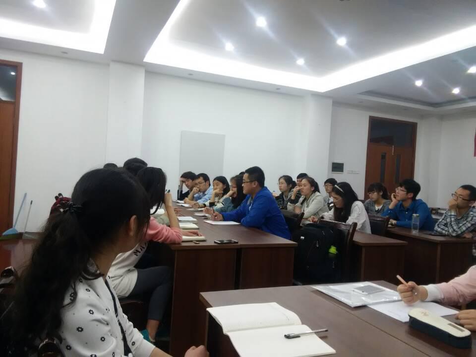 记环境与土木工程学院学生会英才班培训实况