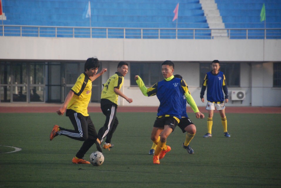 环土学院在伟德国际1946bv2015“校长杯”学生足球赛中夺得B组桂冠