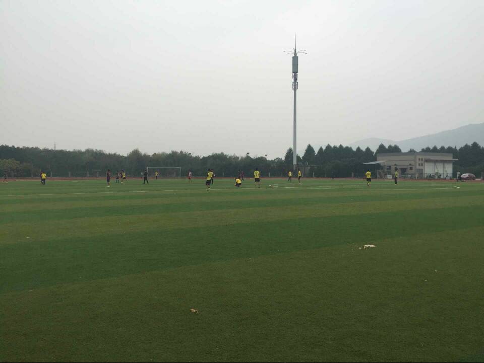 球场再展飒爽英姿