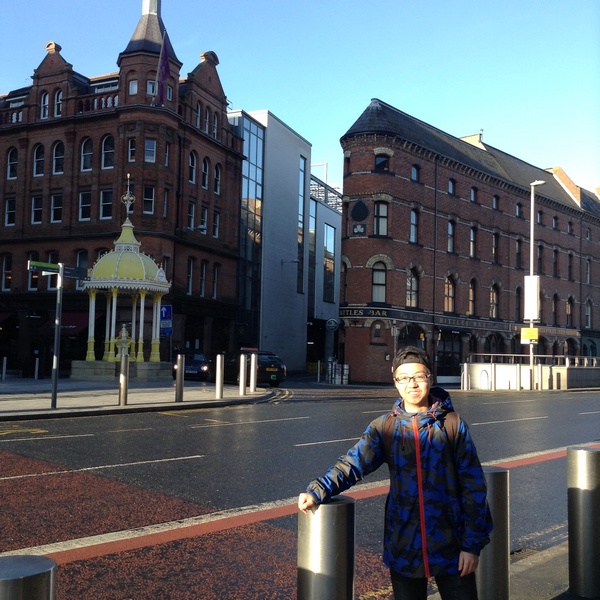 潘枭在爱尔兰国立大学参加“2+2+1留学项目”给环土学院师生的一封信