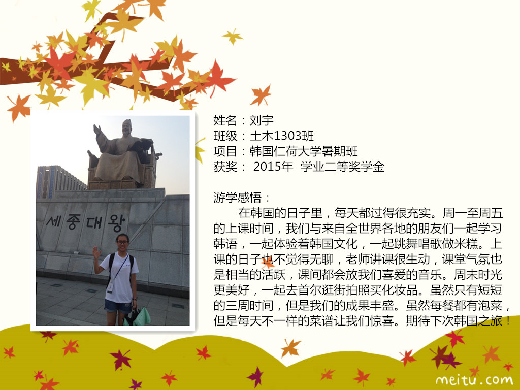 刘宇海报（2015游学）