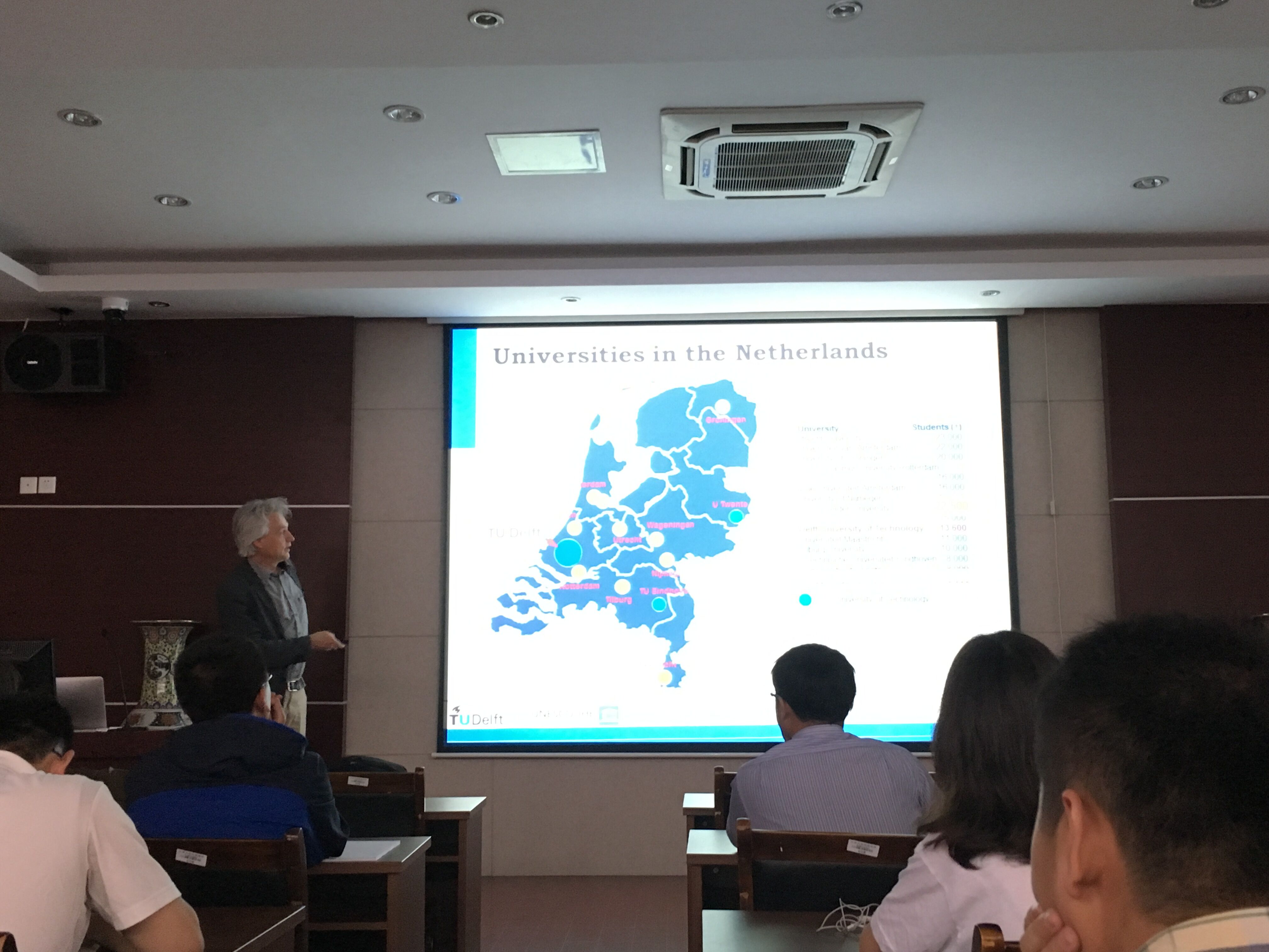 荷兰代尔夫特工业大学Prof. Jules van Lier来我院开展学术交流